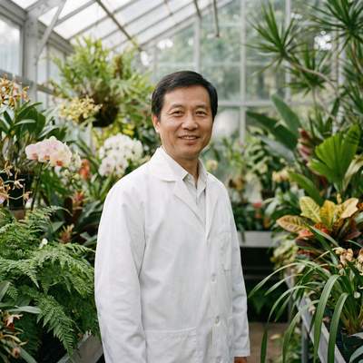 涩里番植物专家林志远