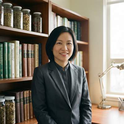 涩里番植物专家陈雅琳